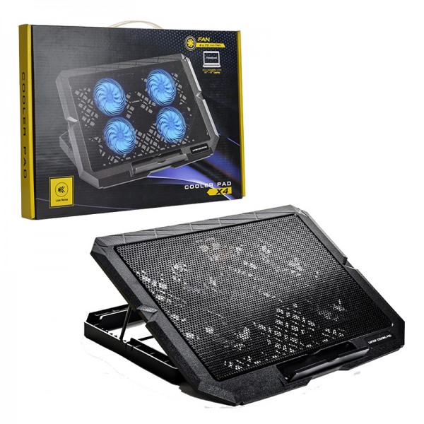  کول پد لپ تاپ گیمینگ  LED RGB مدل X4