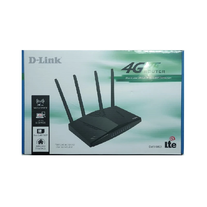 تصویر مودم روتر سیمکارتی 4G LTE دی لینک DWR-M921