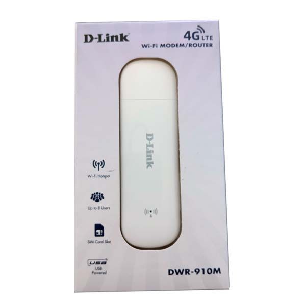 تصویر اصلی مودم 4G/LTE جیبی دی-لینک DWR-910M