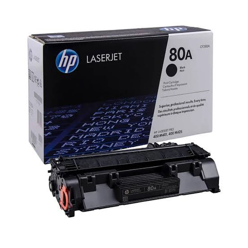 تصویر کارتریج تونر مشکی اچ‌پی مدل 80A کد CF280A