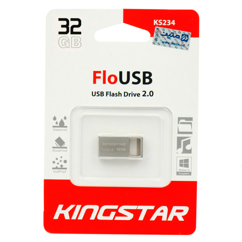 فلش مموری کینگ استار مدل Flo KS234 ظرفیت 16 گیگابایت