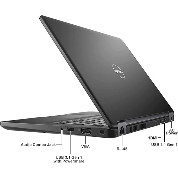 تصویر لپ تاپ استوک 14 اینچی دل مدل  Dell Latitude 5495 R5 PRO 2500U 8GB 256SSD 1CB vga