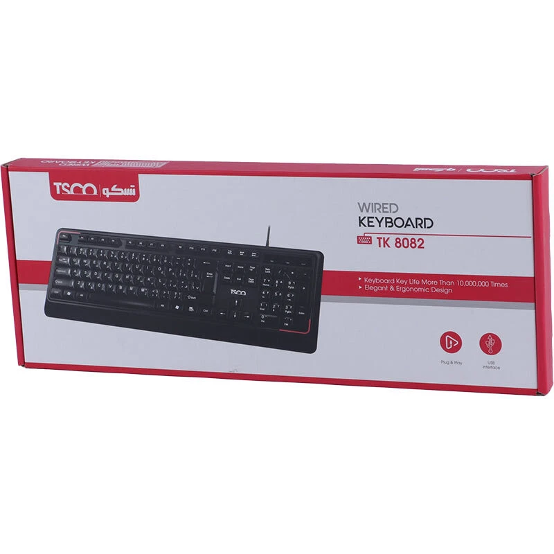 تصویر کیبورد تسکو مدل TK 8082