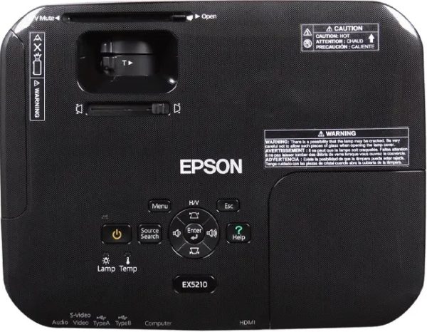 تصویر ویدئو پروژکتور کارکرده اپسون Epson EX5210 (با لامپ نو)