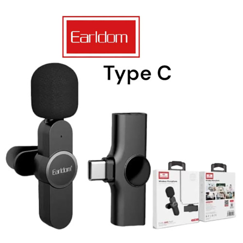 تصویر میکروفن بی سیم ارلدام مدل E-MC7C