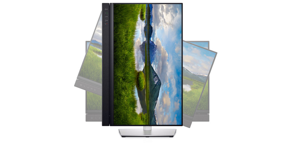 تصویر مانیتور استوک دل 24 اینچ فریم لس Dell P2422H