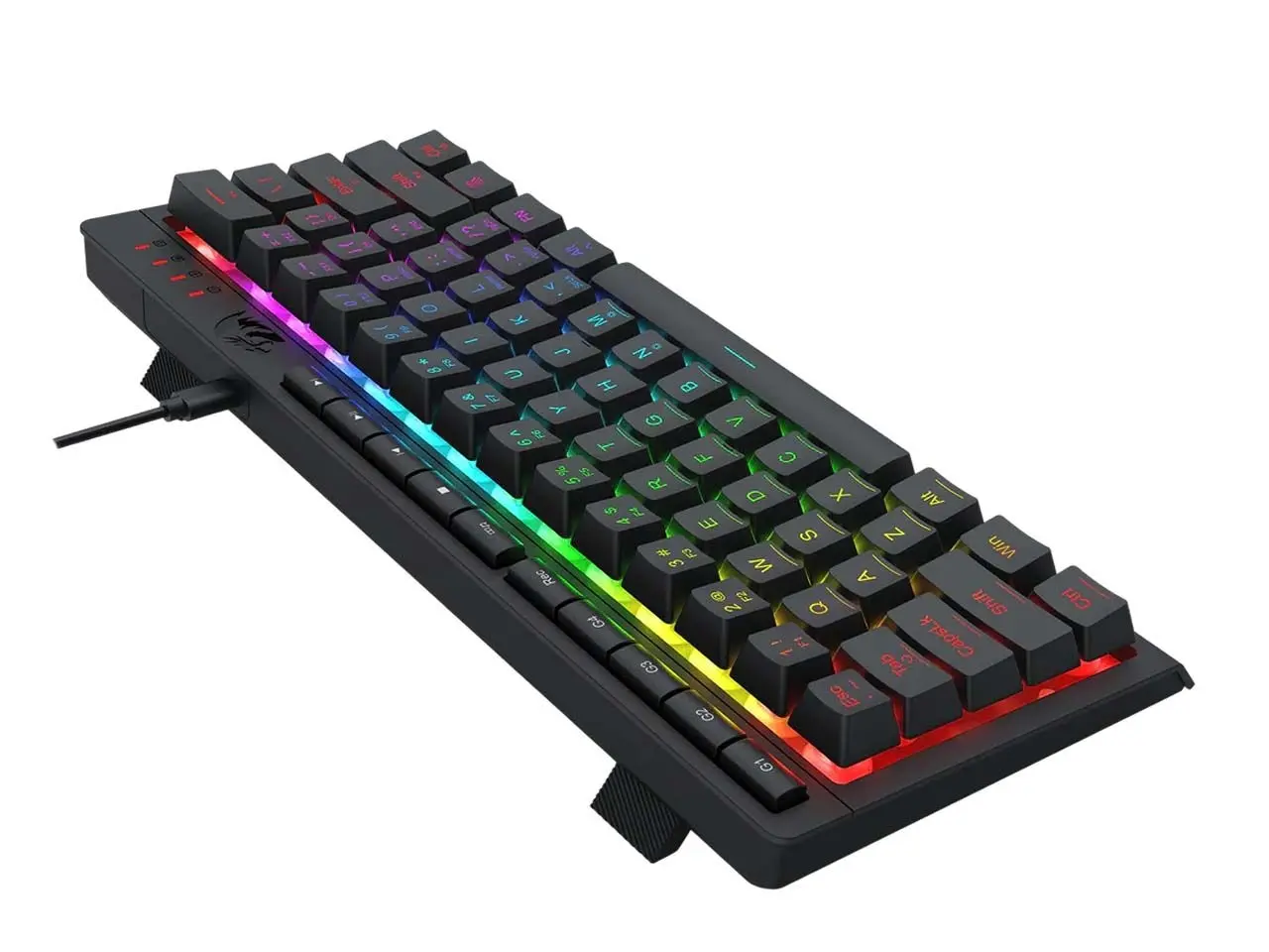 تصویر کیبورد گیمینگ ردراگون مدل SHIVA K522 RGB