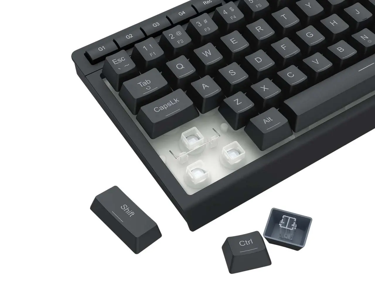 تصویر کیبورد گیمینگ ردراگون مدل SHIVA K522 RGB