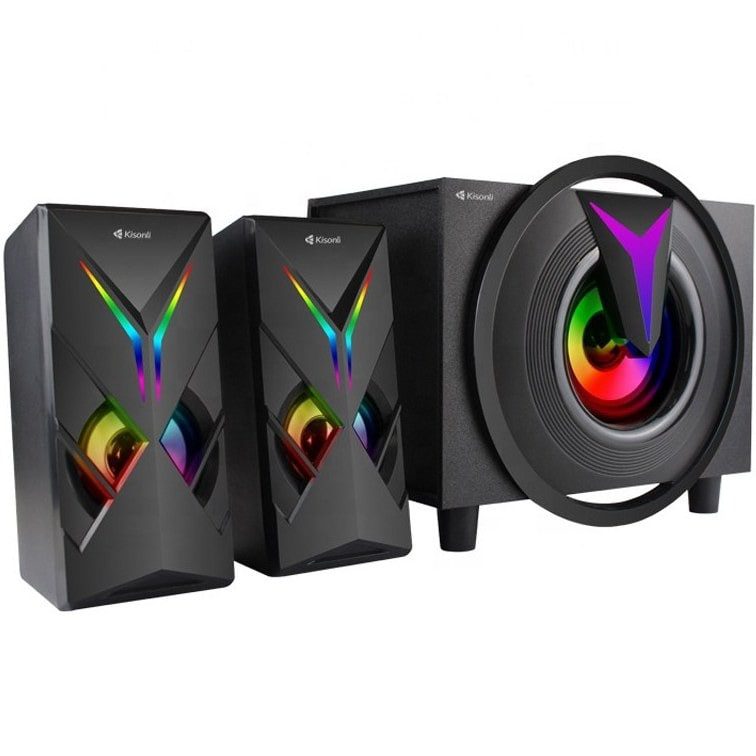 تصویر اسپیکر سه تیکه Kisonli مدل TM-1000U