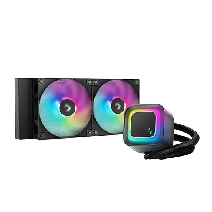 تصویر فن مایع پردازنده دیپ کول مدل LE240 V2 ARGB