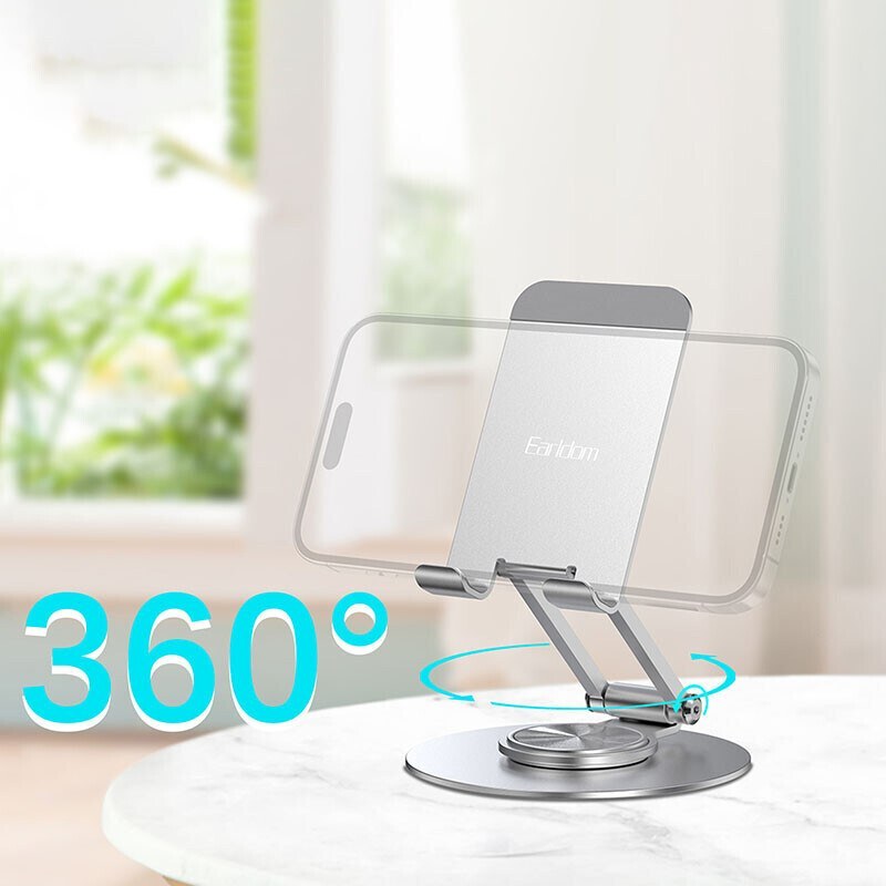 تصویر هولدر رومیزی 360 درجه فلزی ارلدام مدل ET-EH227