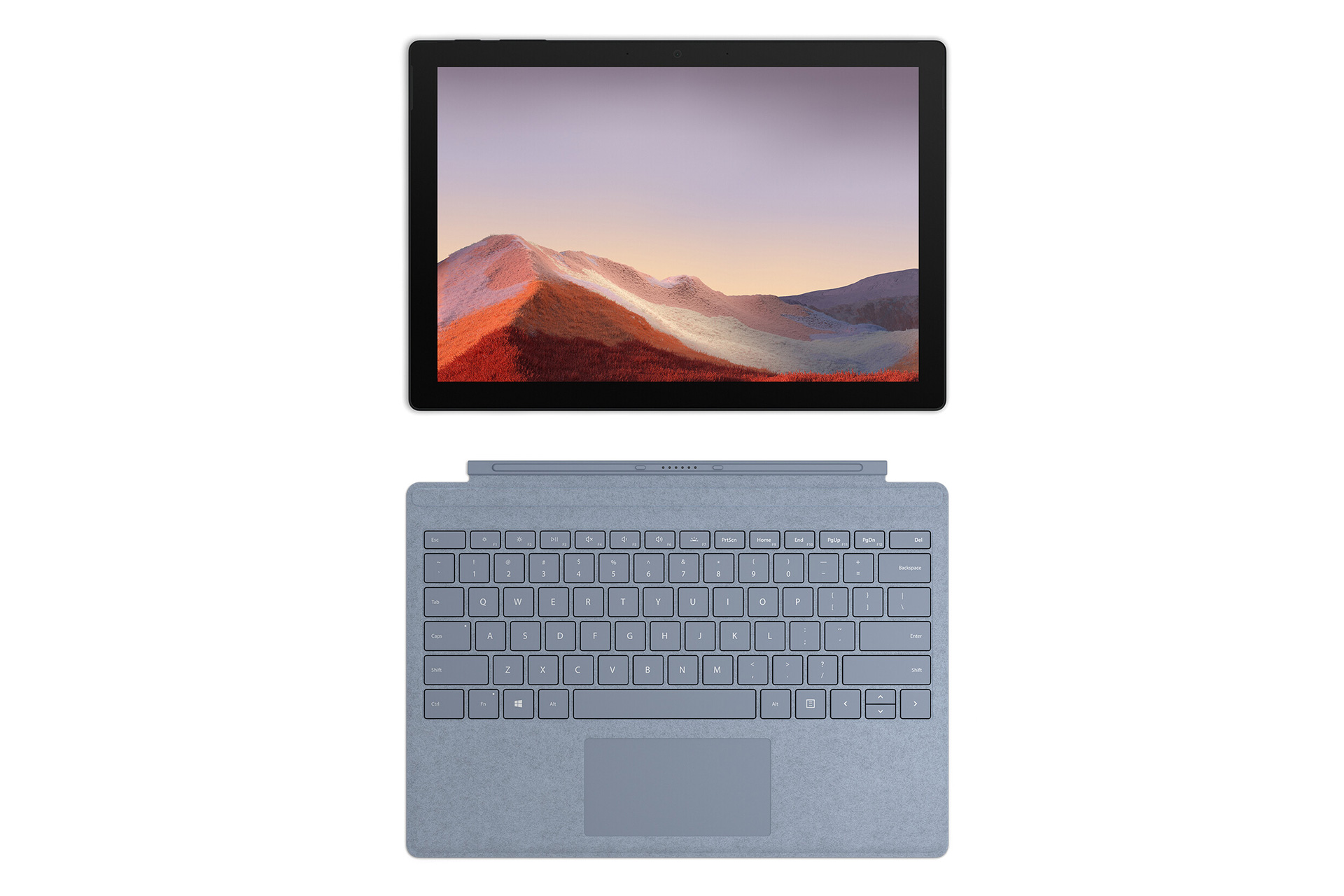 تصویر تبلت مایکروسافت مدل Surface Pro 7 Plus-i5